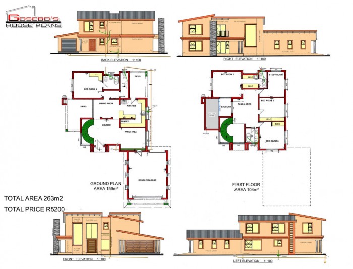 House Plan Limpopo / Kybbaprojects - Mashuti 581 a h, tzaneen apr 16. - Dotty