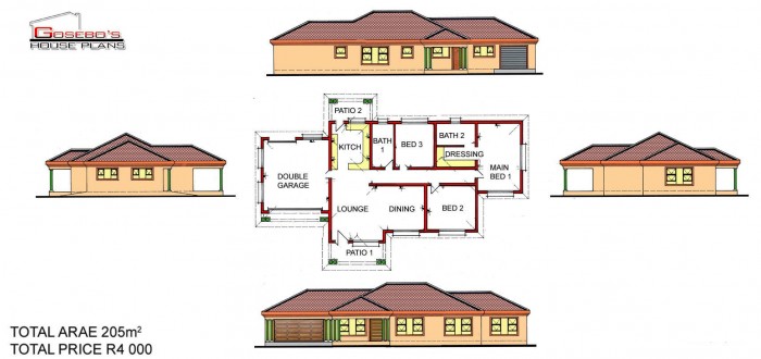 Samples of our Limpopo House Plans